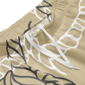 Gold Ropes Unisex mesh shorts