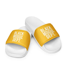 Load image into Gallery viewer, Black Mogul Dept. Women&#39;s slides
