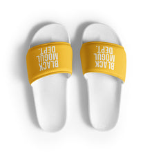 Load image into Gallery viewer, Black Mogul Dept. Women&#39;s slides
