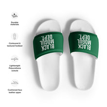Load image into Gallery viewer, Black Mogul Dept. Women&#39;s slides

