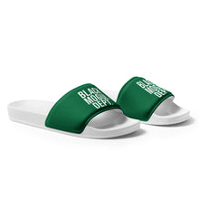 Load image into Gallery viewer, Black Mogul Dept. Women&#39;s slides

