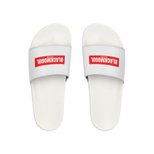 Load image into Gallery viewer, Black Mogul Supreme Youth Slide Sandals
