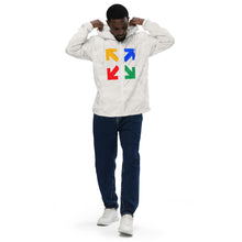 Load image into Gallery viewer, Black Mogul Draw Four Unisex lightweight zip up windbreaker
